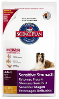 Hill's Science Plan Canine Adult Medium Sensitive Stomach Chicken 12 Kg