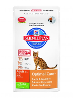 Hill's Science Plan Feline Adult Optimal Care Rabbit 10 Kg