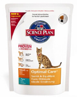 Hill's Feline Adult Optimal Care Tonijn Kattenvoer #95;_400 Gr