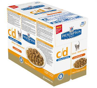 Hill's Feline C/d Reduced Calorie Kattenvoer #95;_12x85 Gr