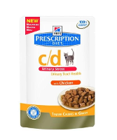 Hill's Feline C/d Urinary Stress Kip Kattenvoer 85 Gr