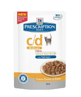 Hill's Feline C/d Multicare Zalm Kattenvoer #95;_85 Gr