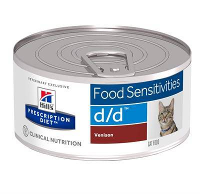 Hill's Prescr Diet Feline D/d Venison/green Pea 24 X 156 G Canned