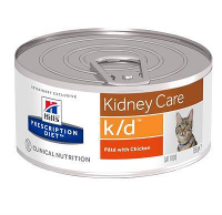 Hill's Feline K/d Chicken Kattenvoer #95;_156 Gr