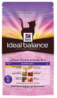 Hill's Ideal Balance Feline Mature Kip / Rijst Kattenvoer #95;_2 Kg