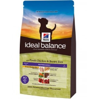 Hill's Ideal Balance Mature Adult 7+ Medium Kip & Rijst hond 12 kg