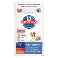 Hill's Mature/Senior Medium Kip hondenvoer 12 + 2,5 kg