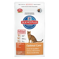 Hill's Optimal Care Adult Lam Kattenvoer 10 kg
