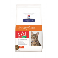 Hill's Prescription Diet C/D Urinary Stress REDUCED CALORIE kattenvoer 3 x 8 kg