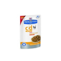 Hill's Prescription Diet Kat C/D Kip Zakjes 85 gram 8 x 12 zakjes