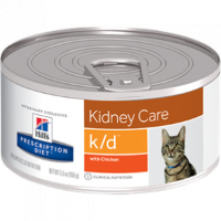 Hill's Prescription Diet Kat K/D Blikjes 156 gram 3 trays (72 blikken)