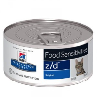 Hill's Prescription Diet Kat Z/D blikjes 156 gram 3 trays (72 blikken)