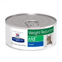 Hill's Prescription Diet R/D blik 156 gr kattenvoer 2 trays (48 blikken)