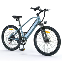 HillMiles MileTrail 1 Elektrische Fiets, 36V 13Ah Batterij, 250W Motor, 26 inch Band, 120km Maximale Reikwijdte, 120Kg M