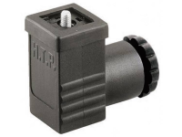 Hirschmann GDS 207 Stopcontact, vrij aan te passen Zwart Aantal polen:2 + PE Inhoud: 1 stuk(s)