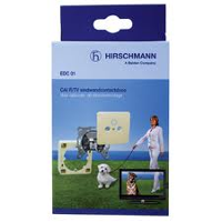 Hirschmann radio/tv eindwandcontactdoos voor opbouw en inbouw OP=OP...