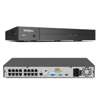 Hiseeu 16 Kanaals 4K PoE NVR Ondersteunt 4K 2K 8MP 5MP 3MP 1080P PoE Camera met Bewegingsalarm 24/7 Opname Slimme Terugs