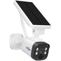 Hiseeu 3mp draadloos bewakingscamerasysteem zonnecamera buiten draadloze thuiscamera op batterijen 2 weg audio PIR detec