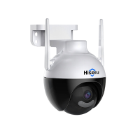 Hiseeu 4K 8MP WiFi Beveiligingscamera Buiten Intelligente PTZ Tweeweg Audio Cam Nachtzicht AI Menselijke Detectie IP66 W
