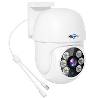 Hiseeu AHD5 5MP 1920P PTZ Thuis bedrade beveiligingscamera helder nachtzicht CCTV analoge TVI CVI XVI Slimme bewegingsde