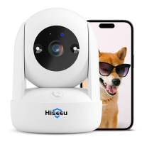 Hiseeu CB2 Indoor 3MP draadloze PTZ camera Intelligent nachtzicht Bewegingsregistratie Tweerichtingsaudio SOS oproep met