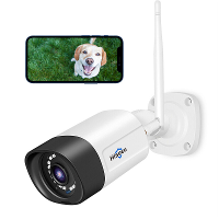 Hiseeu TZ HB315 5MP Draadloze IP camera buitenshuis Waterdichte CCTV WiFi Surveillance Beveiligingscamera Nachtzicht Twe