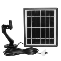 Hiseeu Waterproof 5V Zonnepaneel voor draadloze oplaadbare batterij IP camera
