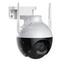 Hiseeu WHD912B 2MP Buitenbewakingscamera 1080P HD IP66 Waterdicht Kleuren Nachtzicht AI Mensdetectie Draadloze WiFi Came
