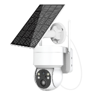 Hiseeu WTD514 4MP 1440P 5X Zoom Buitencamera op Zonne energie PTZ WiFi Draadloze IP Cam PIR Bewegingsdetectie Nachtzicht