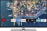 Hitachi F32L4001 LED TV 81 cm 32 inch Energielabel A+ (A++   E) DVB T2, DVB C, DVB S, Full HD, Smart TV, WiFi, PVR ready, CI+* Zwart, Zilver