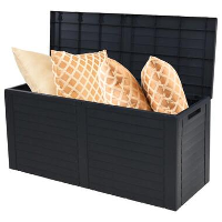 HIXA Opbergbox 240L  Zwart