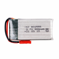 HJ 3,7V 800mAh LiPo batterij met JST aansluiting voor F181 F187 F163 H12 High speed RC Drone