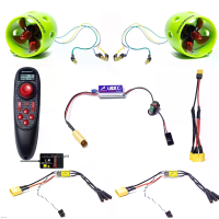 [HK Direct] Apisqueen U1 12V 16V Onderwater Thruster Set met ESC 7 lbf Trek Brushless Motor voor ROV's en Boten