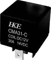 HKE CMA31 DC12V C NS Auto relais 12 V/DC 30 A 1x wisselcontact