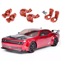 HNR H9802 PANTHER 1/10 Drift RC Auto Geüpgradede Onderdelen Metalen Achteras Stoel Stuurarm Steun C Hub Blok Voertuigen