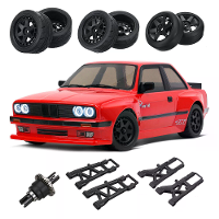 HNR H9803 Weerwolf 1/10 RC Auto Onderdelen Differentiëlen Assemblage Voor Achter Driftbanden Wielen Voor Achter Vering O