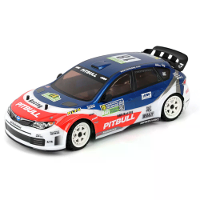 HNR H9804SR Pitbull 1/10 2.4G 4WD 90km/h Borstelloze Rally RC Auto Metalen Chassis Hobbywing ESC Drie Differentiëlen Oli