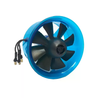 Hobbyocean 64mm 8 blade EDF elektrisch aangedreven kanaalventilator eenheid met 4300KV 5250KV borstelloze motor voor RC 