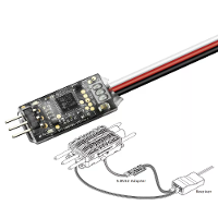 Hobbywing S.BUS2 5 9V Telemetrie Adapter Gegevensverzendmodule Voor Futaba Lucht ESC RC Vliegtuig Auto