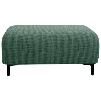 Hocker Elsa   stof Eden   saliegroen   Leen Bakker