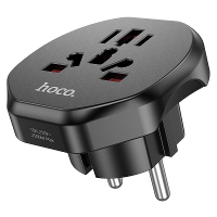 HOCO AC6 10A 2500W Universele Conversie Adapter Socket EU stekker 100V 250V