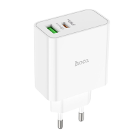 HOCO C113A PD 65W Dual Poorten USB A Type C Snel Opladen Wall Charger Adapter EU stekker Voor iPhone 11 12 13 14 14 Plus