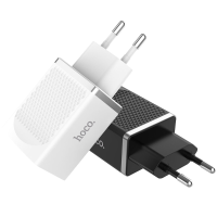 HOCO C42A EU stekker USB poort QC 3.0 Oplader Voedingsadapter voor tablet smartphone