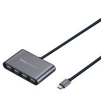 Hoco Hb3 Type C To 4 Usb High Speed Adapter Splitter Hub With 1m Cable