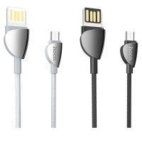 HOCO U62 Micro USB Data Sync Oplaadkabel voor Tablet Smartphone 1.2M