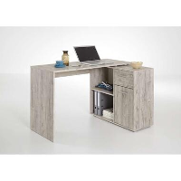 Hoekbureau Albrecht   licht eiken   83x117x74 cm   Leen Bakker