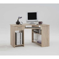 Hoekbureau Felix   eikenkleur   77x118x76 cm   Leen Bakker