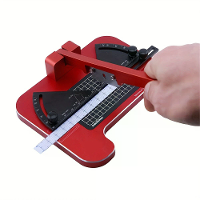 Hoeksnijdstation Afkortzaag Aluminium Legering Bureau Gereedschap Verwisselbare Bladen Precisie Model Kit Snijder Rubber
