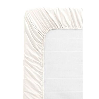 Hoeslaken Katoen   off white   180x200 cm   Leen Bakker
