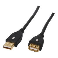 Hoge kwaliteit vergulde USB 2.0 Verlengkabel [1.8/3M]